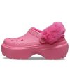 Crocs (WMNS) Stomp Lined Clog «Hyper Pink» 208546-6VZ