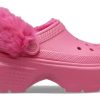Crocs (WMNS) Stomp Lined Clogs «Pink» 208546