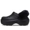 Crocs (WMNS) Stomp Lined Clogs «Schwarz» 208546-001