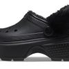 Crocs (WMNS) Stomp Lined Clogs «Schwarz» 208546-001