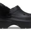 Crocs (WMNS) Stomp Lined Clogs «Schwarz» 208546-001