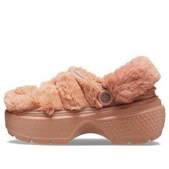 Crocs (WMNS) Stomp Quilted Clog «Orange» 208938-2CC