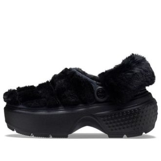 Crocs (WMNS) Stomp Quilted Clogs «Schwarz» 208938-001