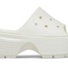 Crocs (WMNS) Stomp Slides «Weiß» 209346-0WV