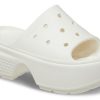 Crocs (WMNS) Stomp Slides «Weiß» 209346-0WV