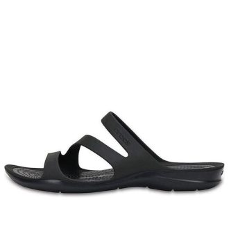Crocs (WMNS) Swiftwater Hausschuhe «Schwarz» 203998-060
