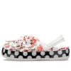 Crocs (WMNS) Timeless Clash Roses Floral Dots Clog «Weiß Rot Schwarz» 205372-97D