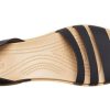 Crocs (WMNS) Tulum Flache Sandalen «Schwarz» 206109-00W
