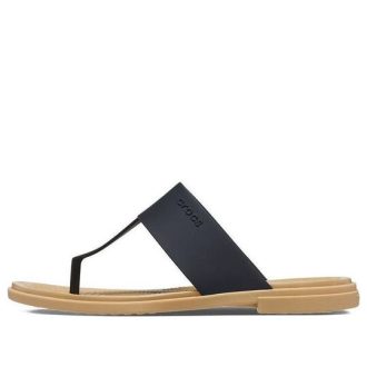 Crocs (WMNS) Tulum Flip «Schwarz» 206752-00W