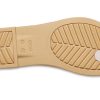 Crocs (WMNS) Tulum Shimmer Zehenstegsandalen «Pink Clay» 208666-6TY
