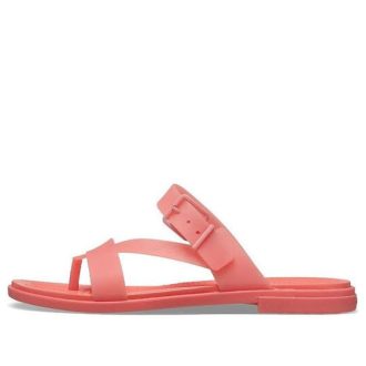 Crocs (WMNS) Tulum Slides «Translucent Orange» 207173-6SL