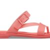 Crocs (WMNS) Tulum Slides «Translucent Orange» 207173-6SL