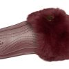 Crocs (WMNS) Weinrote Hausschuhe 205968-60U