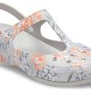 Crocs (WMNS) Weiße Blumensandalen 206525-96M Crocs (WMNS) Weiße Blumensandalen 206525-96M