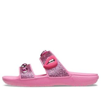 Crocs (WMNS) x Benefit Klassische Sandalen «Pink Lemonade» 207545-669