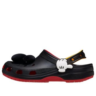 Crocs (WMNS) x Mickey Mouse Classic Clogs «Schwarz Rot» 209895-8C1
