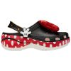 Crocs (WMNS) x Minnie Mouse Classic Plateau-Clogs «Schwarz Rot Weiß» 209896-100