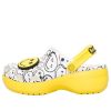 Crocs (WMNS) x Smiley World Charm Classic Plateau-Clogs «Gelb Weiß» 207980-94S