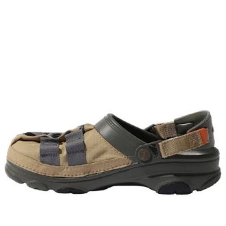 Crocs x Beams Angelweste Classic Clogs «Tan Dusty Olive» 206685-2ZD