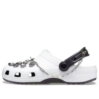 Crocs x Christian Cowan Classic Clogs «Weiß Schwarz» 208224-103
