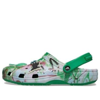 Crocs x Futura Laboratories Klassischer Clog «Green Ivy» 209622-3WH