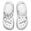 Crocs x MCM Mega Crush Clogs «Weiß Silber» MEXDAMM08WT