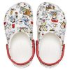 Crocs x Peanuts Klassischer Clog «Allover Print» 208629-94S