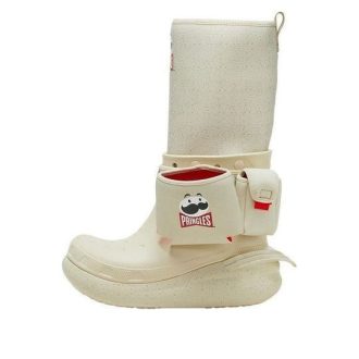Crocs x Pringles Stiefel «Weiß Rot» 209691-2Y3