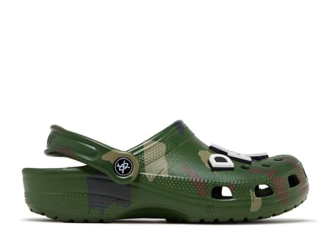 Daily Paper x Klassischer Clog „Green Camo“