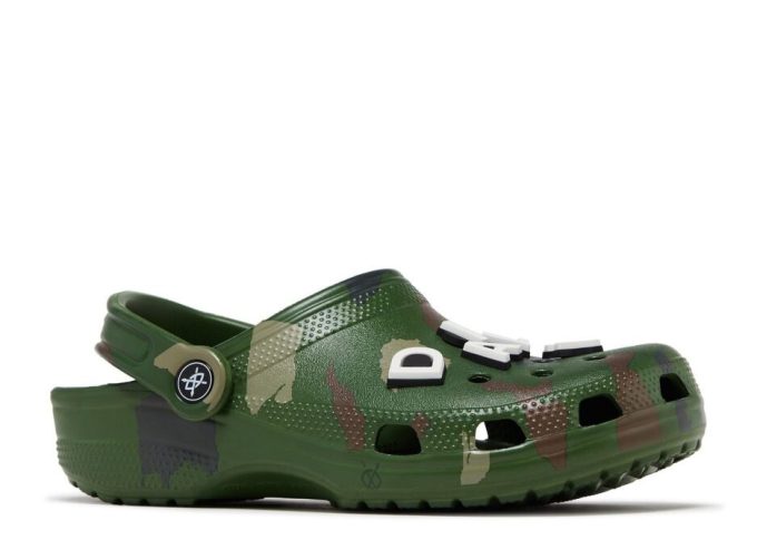 Daily Paper x Klassischer Clog „Green Camo“