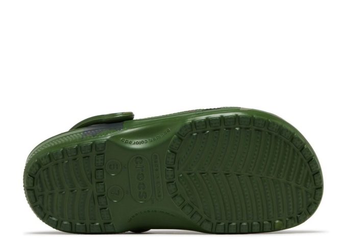 Daily Paper x Klassischer Clog „Green Camo“