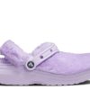 Damen Classic Lined Clog «Fur Sure – Lavender»