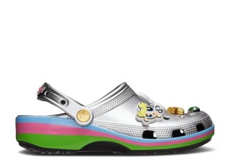 Die Powerpuff Girls x Classic Clog „Metallic Silver“