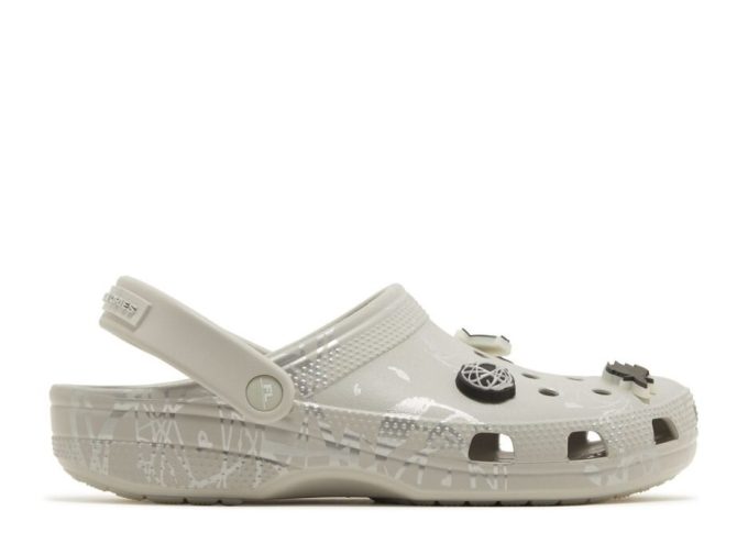 Futura Laboratories x Classic Clog „Perlweiß“