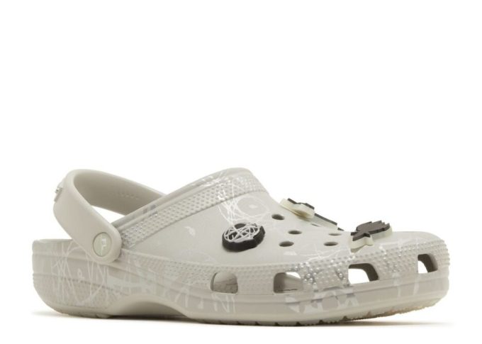 Futura Laboratories x Classic Clog „Perlweiß“