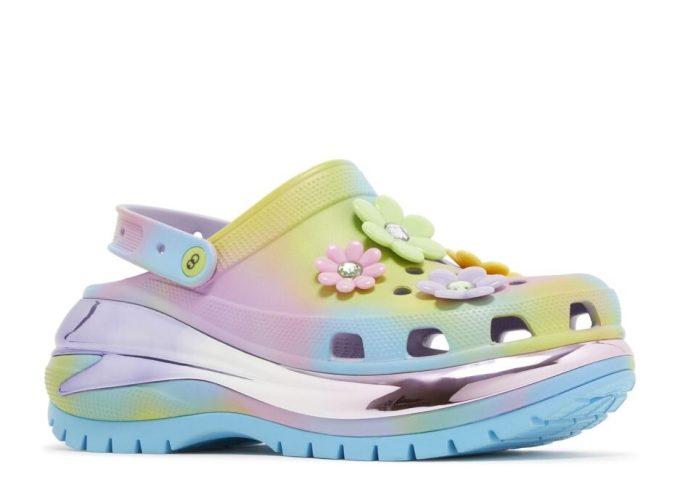 Lazy Oaf x Mega Crush Clog „Neue Dimensionen“