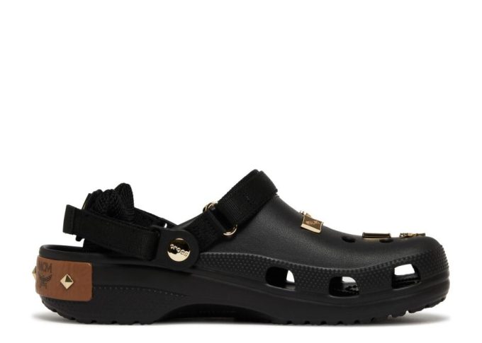 MCM x Classic Clog „Mini-Gürteltasche – Schwarz“