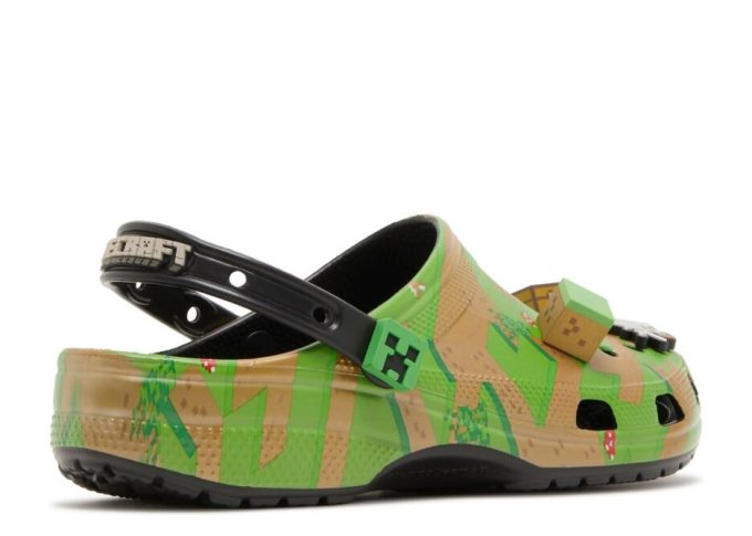 Minecraft x Classic Clog „Grasblock“
