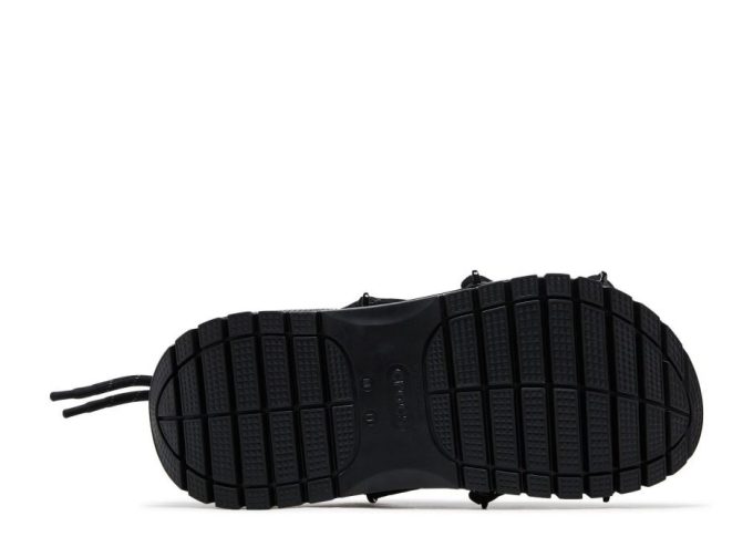 Rauw Alejandro x Mega Crush Clog „Schwarz“