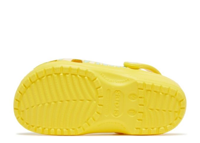 Ron English x Classic Clog Kids „Party Animals – Zebra Lemon“