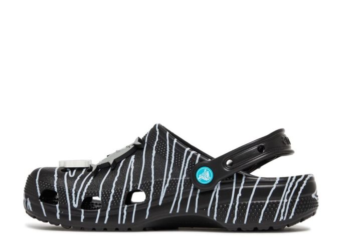 Ron English x Classic Clog „Party Animals – Zebra Black“