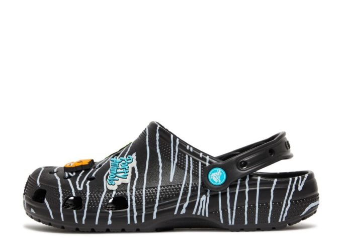 Ron English x Classic Clog „Party Animals – Zebra Black“