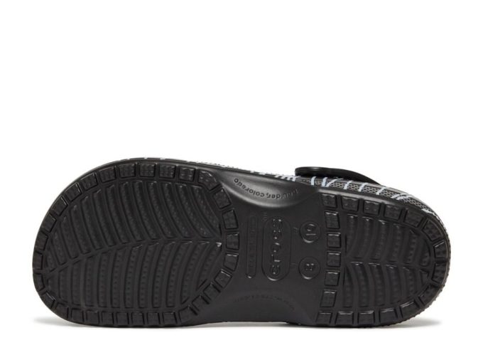 Ron English x Classic Clog „Party Animals – Zebra Black“
