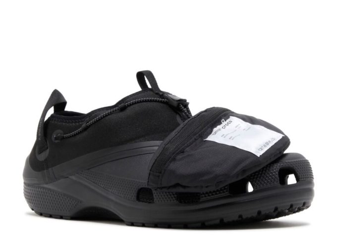 Satisfy x Classic Clog „Schwarz“