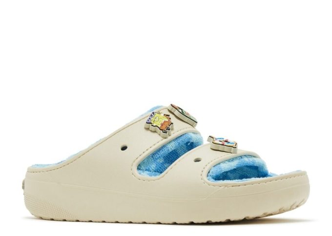 SpongeBob Schwammkopf x klassische Cozzzy-Sandale „Goo Lagoon“ SpongeBob Schwammkopf x klassische Cozzzy-Sandale „Goo Lagoon“