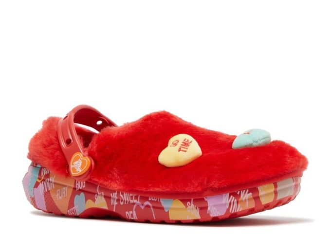 Sweethearts x Clog Classic Fur „Valentinstag“