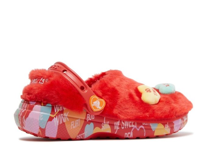 Sweethearts x Clog Classic Fur „Valentinstag“